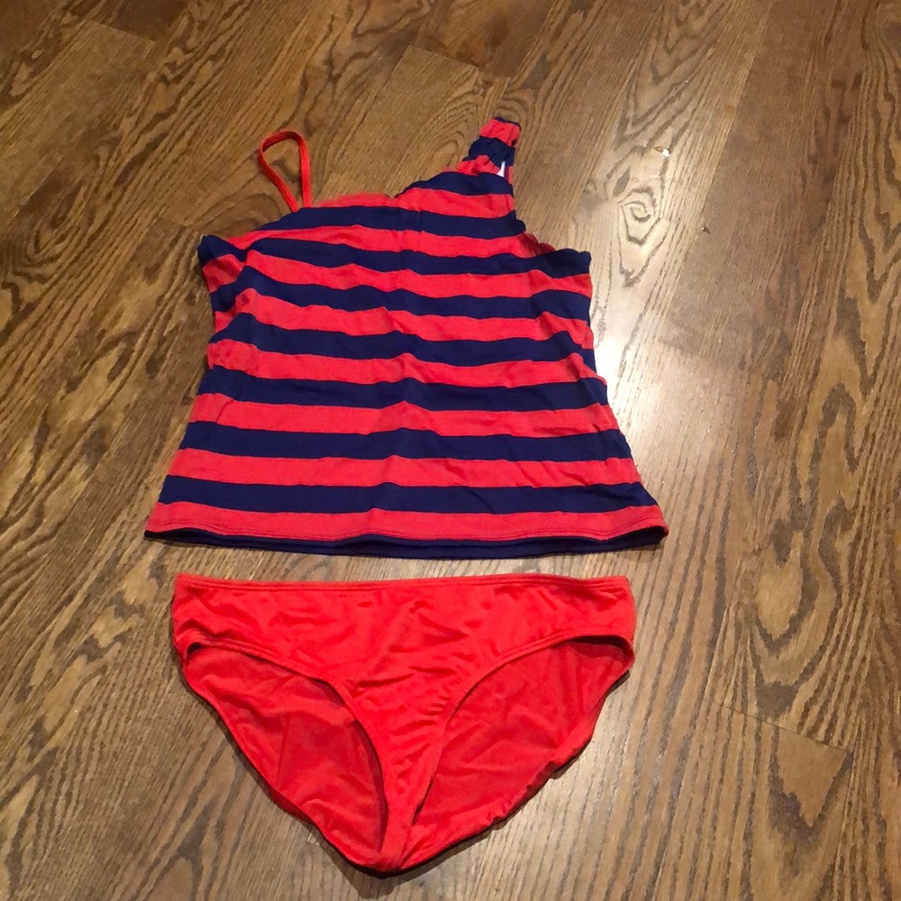 Lands End girls swim 2pc
